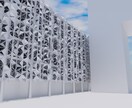 簡単なイメージから3Dモデルを作成します 建築を学んでいるため、デザインに強いです！ イメージ4