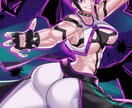 ご希望の筋肉娘描きます アイコン・バストアップ・立ち絵など イメージ4
