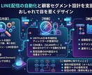配信自動化と顧客設計をします 見込み客を逃さない自動配信とセグメントを実現 イメージ1