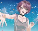 女の子のイラスト・アイコン描きます 可愛いだけじゃない、少し毒気のあるイラストをお届け！ イメージ3