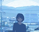 風景に人物が佇む生活感のある絵を描きます 思い出の記録やあなた自身の表現をお手伝いいたします！ イメージ10