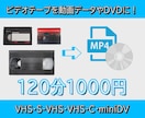 ビデオテープを動画データやDVDにします 思い出のビデオをスマホやプレイヤーなどで！ イメージ1