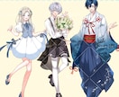 アイコン、一枚絵☆立ち絵、目を引くイラスト描きます イリアム、サムネ、live2D、YouTube、歌ってみたも イメージ10