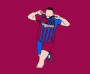 サッカーの写真をオシャレなイラストにします アイコン・壁紙作成(サッカー以外も可) イメージ9
