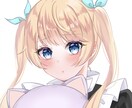 とにかく！可愛い女の子描きます SNSアイコンや動画サムネに！オリキャラやコテキャOK！ イメージ2