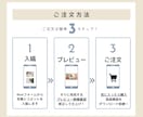 気に入ってから購入でOK、結婚式ムービー制作します 無料ですぐにプレビュー！何度でも修正して納得のムービー作成！ イメージ6