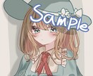 女の子のイラストを心を込めて描かせていただきます 5月まで簡単な小物二つおまけします！ イメージ1