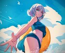 イラスト制作します SNSアイコン·一枚絵·立ち絵など イメージ3
