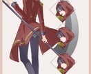 4月末まで特別価格 動画用・ゲーム用立ち絵描きます 商用利用OK 公式風イラストが得意です イメージ4