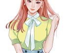 商用利用OK！！美人で素敵なイラストお描き致します 色っぽくて可愛い素敵なイラストをお描き致します イメージ10