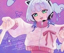 歌みた/配信/YouTube動画イラスト描きます 目を惹くサムネイル✨今だけ特別価格でイラストをお届けします♪ イメージ3