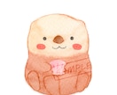 水彩でかわいいイラストを描きます 絵本のような優しく温かみのある絵柄です イメージ3