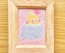 大切なうちの子さんをふんわりタッチで描きます 世界に一つの手描き原画を可愛いミニ額装付きでお届けします イメージ3
