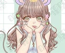 男女キャラ問わずアイコン用イラストを作成します カッコイイから可愛いまでお任せください！ イメージ2