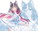 かわいいイラストお描きします キャラクターの魅力を大切に、一枚一枚丁寧に仕上げます イメージ4
