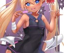 女性キャラの一枚絵を描きます 理想を形にするお手伝いをします。 イメージ4