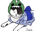 ペットちゃんのイラストを作成します シンプルなペットちゃんの絵を描きます イメージ5