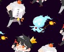 ほっこり可愛いイラスト描きます MV、SNSのヘッダー、カットイラスト、動画イラストなどに イメージ6