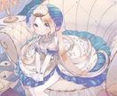 かわいい女の子のイラストをお描きします 顔アップも全身もミニキャラも承ります！ イメージ2