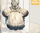 商用◎キャラデザ込み、かわいい立ち絵を制作します VTuberやTRPG向けのキャラクターをお探しのあなたへ！ イメージ2