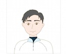 簡単な「アイコン用似顔絵イラスト」を作成します 似顔絵アイコンで個性を出そう！プレゼントにも最適。 イメージ2