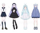IRIAMや配信、TRPG向けの立ち絵を描きます Vtuber様や活動者様にオススメ イメージ1