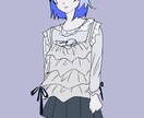 少年・少女イラスト制作いたします CDジャケット・ポスターなどの制作物を作る方へ イメージ1