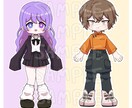 シンプル可愛いデフォルメイラスト描きます SNS等のアイコンにぴったり！キャラシにも イメージ2