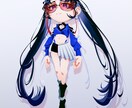 ミニキャラクター描きます 一枚絵/立ち絵/ヘッダーイラスト等制作します！ イメージ1