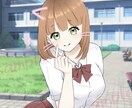 アイコンなどのキャラクターを描きます アイコンようキャラクターなどを描きます!!! イメージ4
