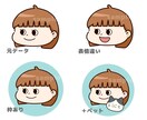 SNSに最適◎ゆるいオリジナルアイコン作成します 商用可◎ヒト・ペット・モノをゆるいアイコンに！ イメージ2