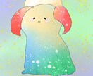 食べ物、飲み物のゆるキャライラスト描きます かわいいゆるキャラ食べ物イラスト イメージ1