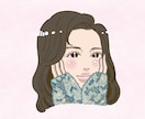 おしゃれ✧*｡大人かわいいイラスト描きます おしゃれなアイコン、挿絵、カットイラストなどに！ イメージ2
