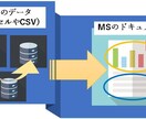 複数のデータからMSのドキュメントを作成します バラバラになっていた情報を紐づけることができます イメージ2