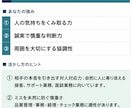 モヤモヤを言葉にしてご自身を知っていただきます HRパーソナル診断で個性や強みを知って今後に活かしたい方へ イメージ5
