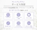 ココナラ出品画像！まるっとまとめて制作します プレミアムプラン｜出品画像５枚＋アイコン＋ヘッダー制作します イメージ4