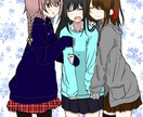 似顔絵や二次創作の1枚絵を描きます 似顔絵、二次創作イラスト、オリジナルキャラクターを描きます。 イメージ3