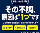 現役コーチ歴15年がテニス動画を診断します 3分の動画で"直すべき1点"を見抜く図解診断レポート イメージ1