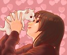 ペットのSNSアイコン用イラスト作成します 目を引くイラストで、フォロワー獲得しましょう！ イメージ4