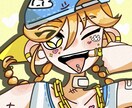 ポップでとっても可愛いイラスト描きます アイコン作成からキャラデザインまでなんでも！！！ イメージ3