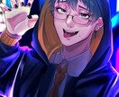 1枚絵、ヘッダー、ちびキャラなど受け付けてます 【商用可】イケメン、美少女をお求めの方は是非 イメージ3