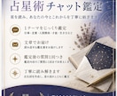 占星術でお悩みを読み解きチャットでお届けします 星と対話しながら「これから」を一緒に見つけます。 イメージ1