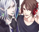 アイコン、イラスト描きます SNSなどで使うイラストに。男女問わずお描きします。 イメージ1