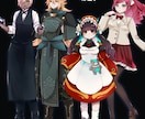 立ち絵制作いたします TRPG、ゲーム、動画などいろいろな目的に使える立ち絵の制作 イメージ3