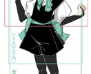 TRPG、ゲーム内、動画等の立ち絵を描きます 安価で使用できる立ち絵を制作致します！ イメージ3