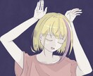 可愛い女の子のイラスト描きます お手軽にオリジナルイラストが1枚欲しい方へ、 イメージ4