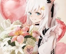 バストアップのキャラクターイラスト描きます 万バズ神絵師にイラスト描いて欲しい方必見！！ イメージ3