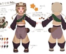 VTuberさんの立ち絵やモデリング承ります VTuberの立ち絵制作やモデリング、設定画などを制作します イメージ4