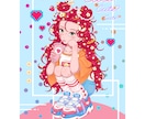 ポップでかわいいイラスト描きます アイコン！配信素材！グッズ！挿絵！などに！ イメージ5