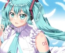ボーカロイド楽曲の動画用イラストをお描きします 自作楽曲に沿ったイラストをお求めのボカロPさんへ イメージ1